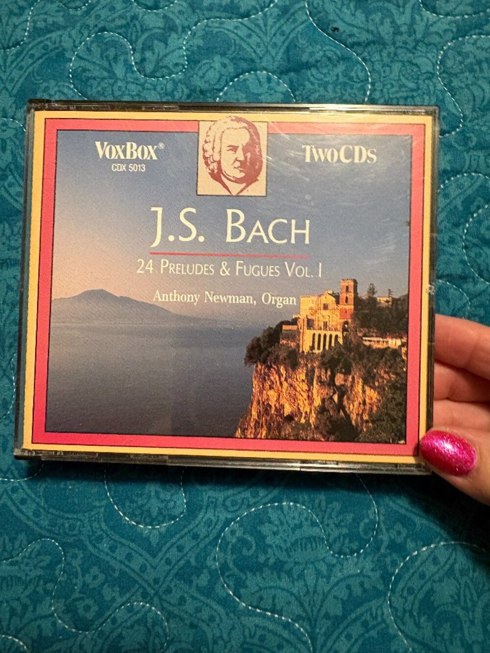 Set of 2CDs Antony Newman-Organ Bach 24 Preludes & Fugues Vol.1